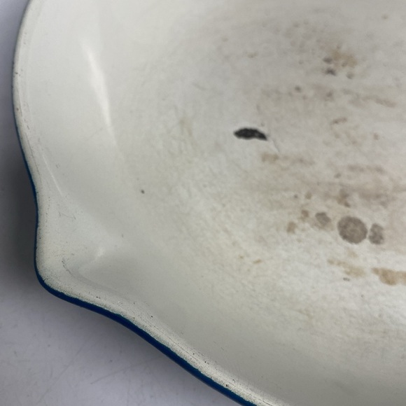 Copco Sauté Pan 8" Pan Skillet Cast Iron Enamel Michael Lax Denmark Blue 109E - Picture 5 of 17